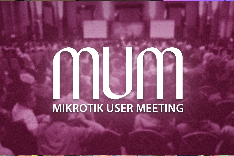 VARIA at the MUM (MikroTik User Meeting) in Vienna from 07.03.-08.03.2019