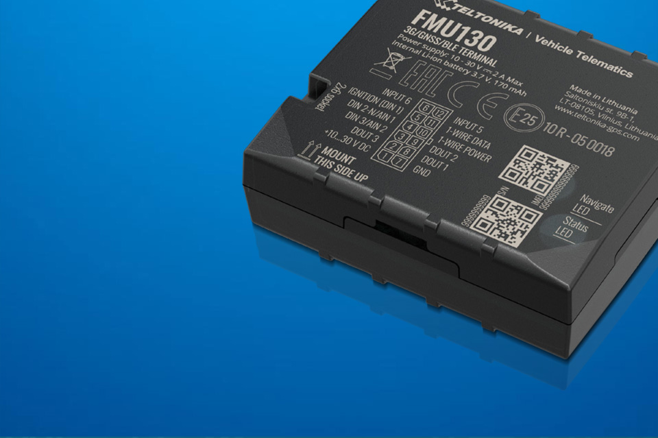 FMU130 - der neue Teltonika 3G Tracking-Terminal