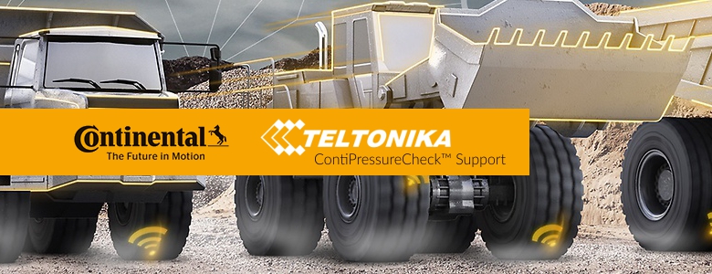 Teltonika unterstützt ContiPressureCheck™