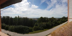 Ausblick vom Schloss Augustusburg