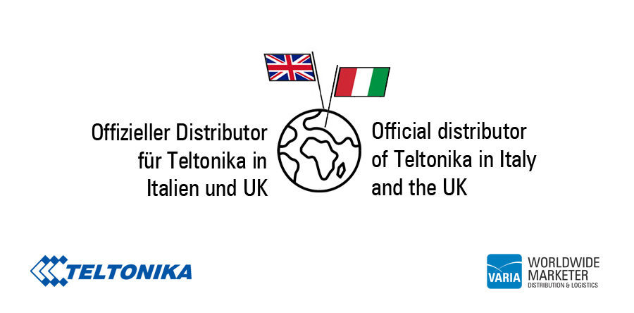 VARIA ist offizieller Teltonika-Distributor in IT und UK