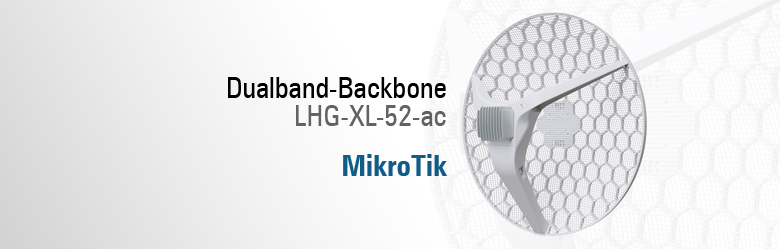 Neu Dualband Backbone Lhg Xl 52 Ac Von Mikrotik