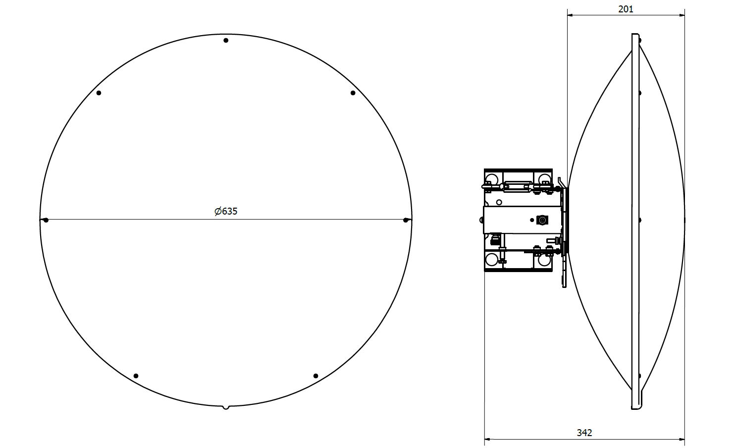 DSH5028DPX - neue 5 GHz Parabolantenne von ITElite