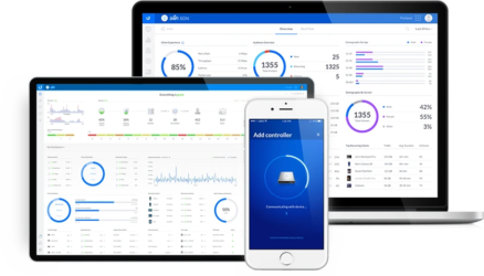 Manage your network via an interface.