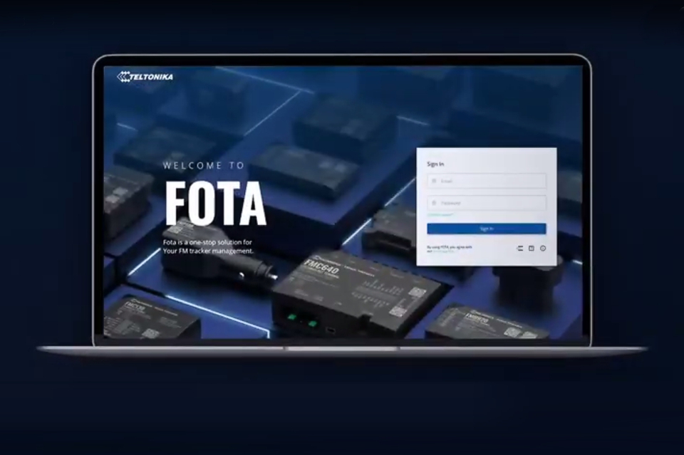 New Teltonika FOTA WEB release