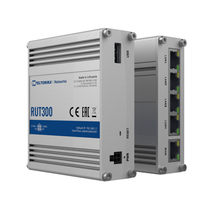 Networking_RUT300_double_left_small RUT300 – New Industrial Ethernet Router