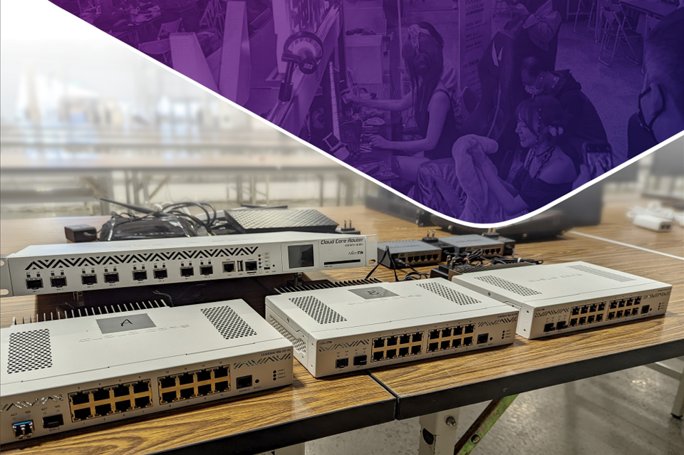 Ssmik Blog 1 - ccr2004 Success Story – CCR2004 enables a massive LAN party!