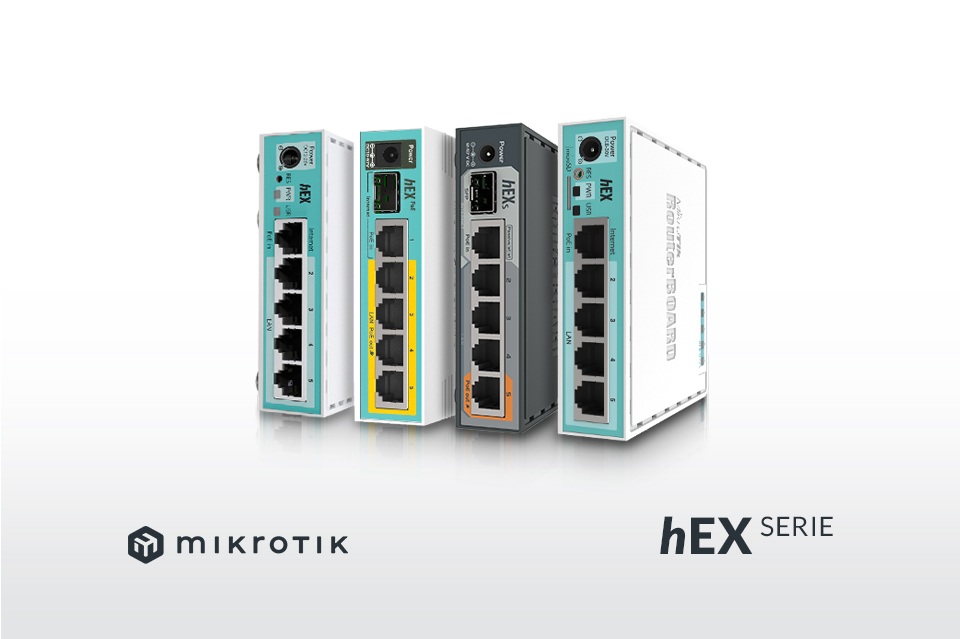 - hex MikroTik hEX-Serie im Fokus: Kompakte Power-Router für professionelle Netzwerkinfrastrukturen