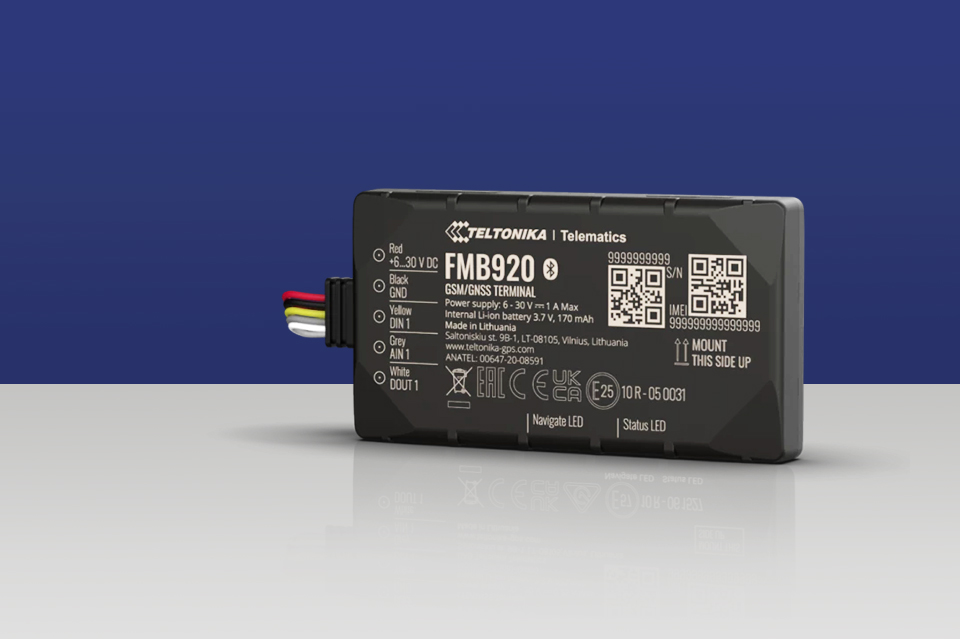 FMB920 - FMB920 Effizientes Flottenmanagement mit dem Teltonika FMB920 – Ein kompakter GPS-Tracker im Praxiseinsatz