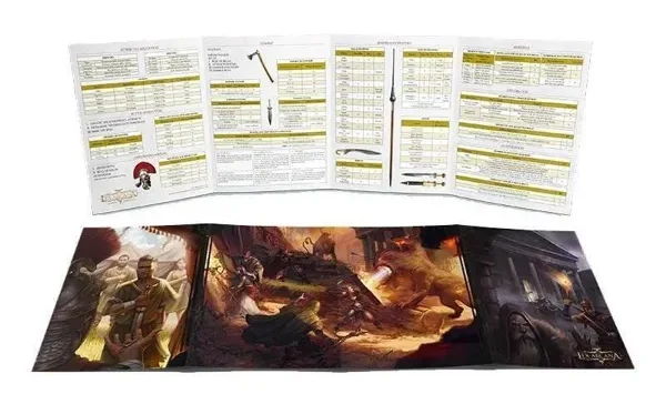 Lex Arcana Spielleiterschirm Lex Arcana – Roman history meets fantasy role-playing game