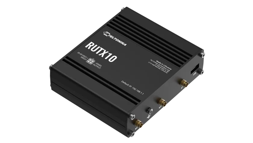 RUTX10_side Teltonika RUTX10 – The reliable 4G LTE router for industrial applications
