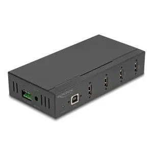 Focus on industrial USB hubs: Delock 60686 &amp; 60687 in use