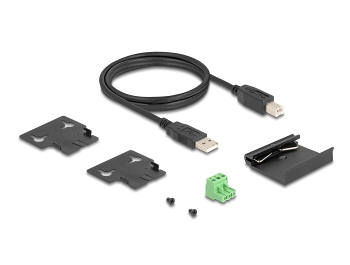 Focus on industrial USB hubs: Delock 60686 &amp; 60687 in use