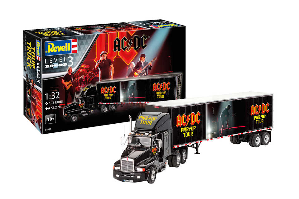 ACDC Tour Truck Beitragsbild - AC/DC Tour Truck Der AC/DC Tour Truck von Revell – Modellbau trifft Rock’n’Roll zur Festivalsaison