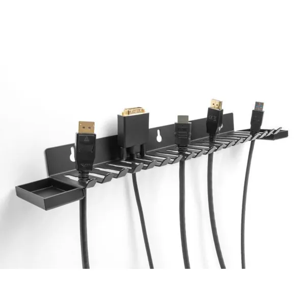 Professional cable management with Delock: Tidiness in the network starts at the base