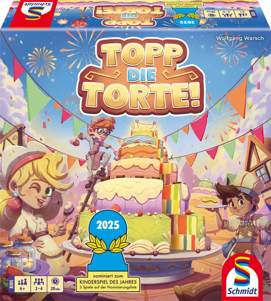Kinderspiel des Jahres Topp die Torte The winners have been announced: these are the winners of the Game of the Year 2025