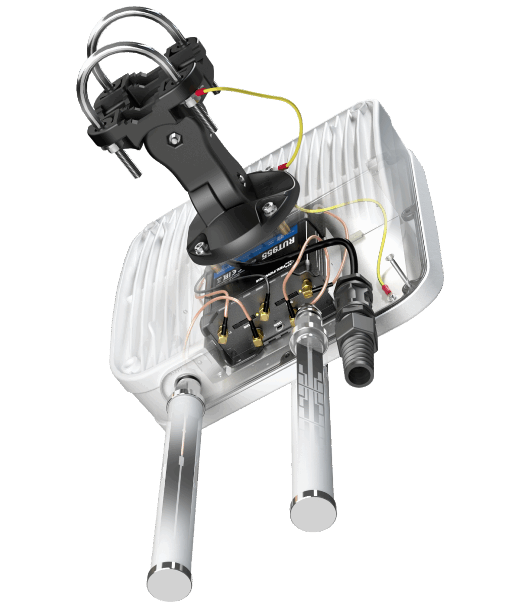 QuMax for RUT955 2 QuMax from QuWireless: The perfect antenna solution for Teltonika routers