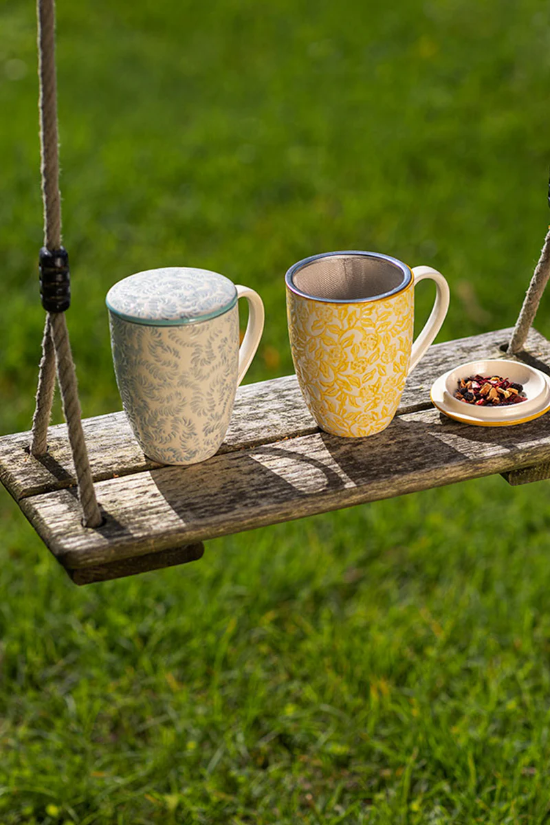 Sunny charm for your home: the RUSTIC tableware series in yellow from Tranquillo