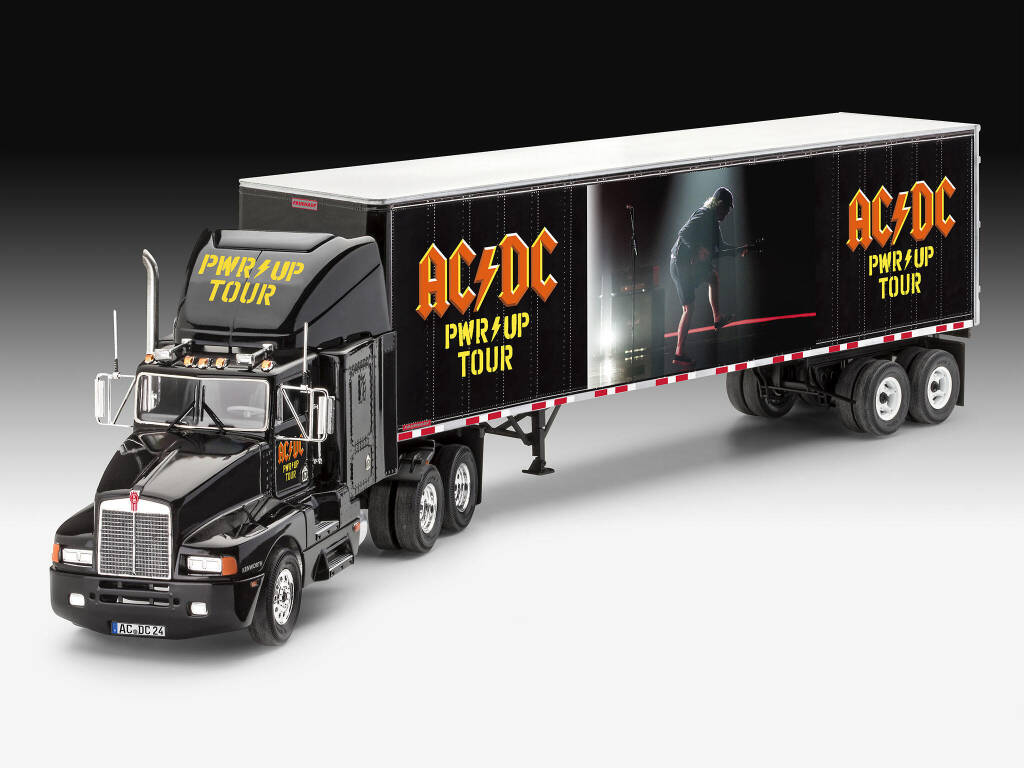 Truck komplett Der AC/DC Tour Truck von Revell – Modellbau trifft Rock’n’Roll zur Festivalsaison